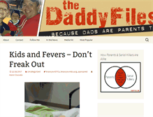 Tablet Screenshot of daddyfiles.com